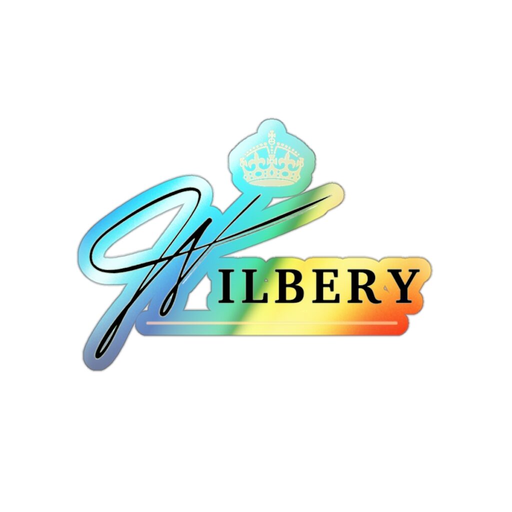 Shine Bright with Our Holographic Die-Cut Sticker