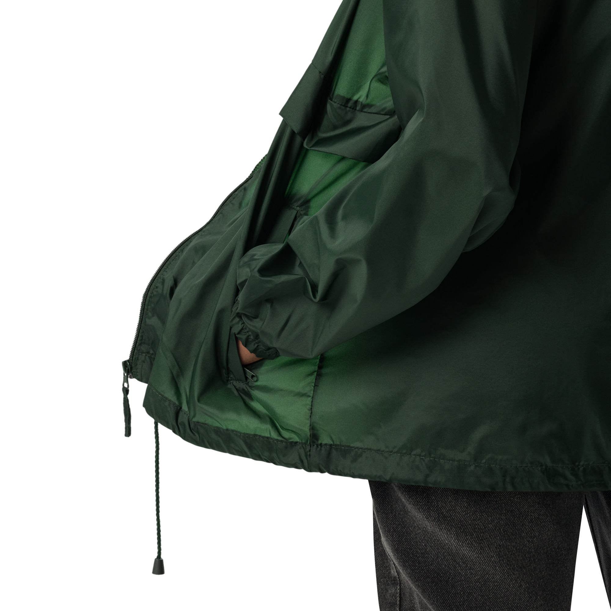 Unisex Lightweight Windbreaker Jacket – Water-Resistant & Windproof - Image 8